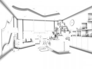 boss manager office 15 3D Model