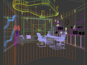 boss manager office 15 3D Model