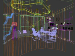 boss manager office 15 3D Model
