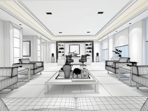 boss manager office 16 3D Model