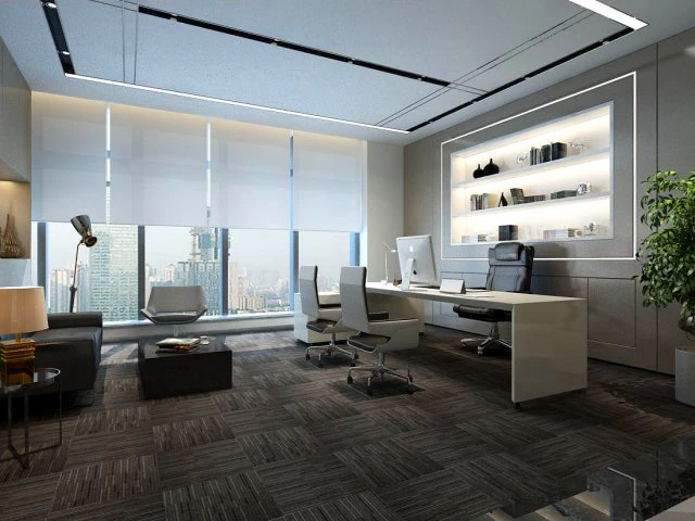 boss manager office 17 3D Model .c4d .max .obj .3ds .fbx .stl .blend