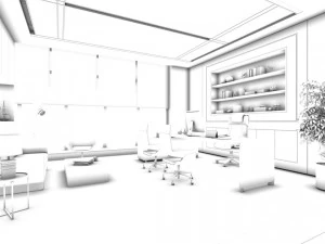 boss manager office 17 3D Model