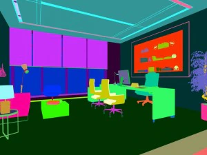 boss manager office 17 3D Model