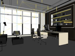boss manager office 17 Modello 3D