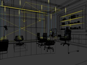 boss manager office 17 3D Model