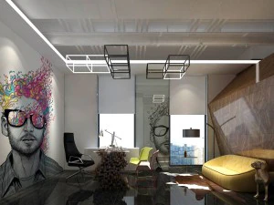 boss manager office 18 3D Model