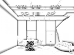boss manager office 18 3D Model