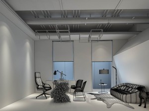 boss manager office 18 Model 3D