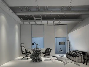boss manager office 18 3D Model