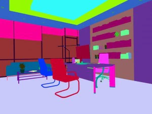 boss manager office 22 3D Model