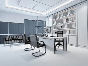 boss manager office 22 3D Model