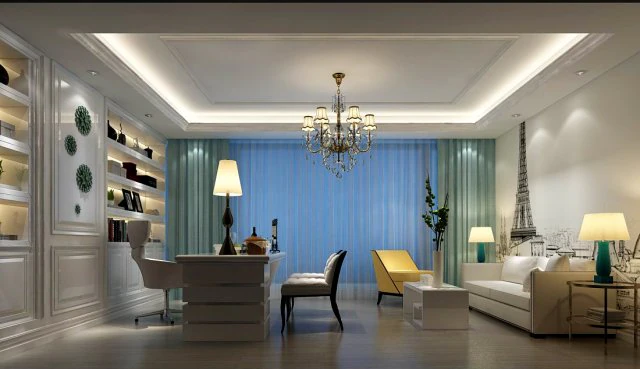 boss manager office 23 3D Model .c4d .max .obj .3ds .fbx .stl .blend 