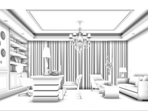 boss manager office 23 Model 3D