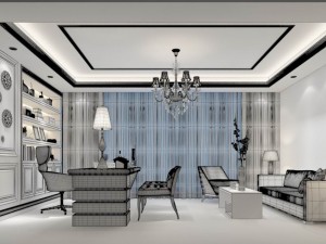 boss manager office 23 Model 3D