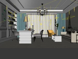 boss manager office 23 3D Model