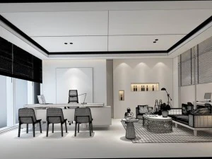 boss manager office 24 3D Model