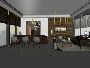 boss manager office 24 3D Model