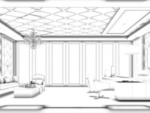 boss manager office 26 3D 모델