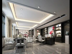 boss manager office 28 3D Model