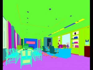 boss manager office 28 3D Model