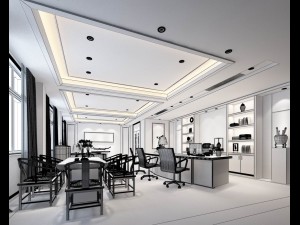boss manager office 28 3D Model