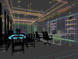 boss manager office 28 3D Model