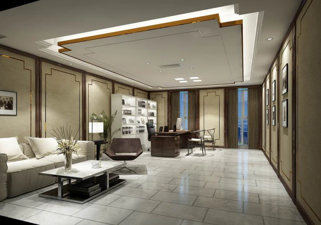 boss manager office 29 3D Model .c4d .max .obj .3ds .fbx .stl .blend 
