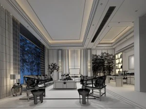 boss manager office 32 3D Model