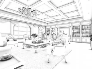 boss manager office 35 3D Model