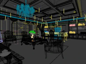 boss manager office 35 3D Model