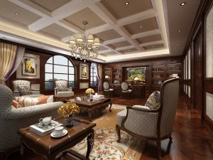 kantor bos manajer 36 Model 3D