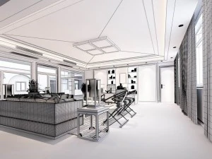 boss manager office 02 3D Model