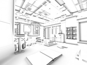 office meeting room reception hall 07 3D Model