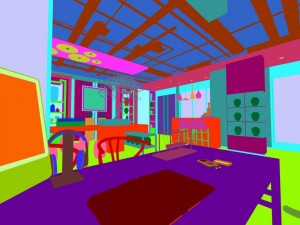 office meeting room reception hall 07 3D Model