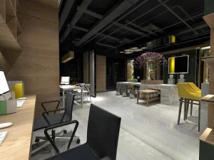 office meeting room reception hall 07 3D Model