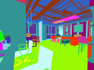 office meeting room reception hall 07 3D Model