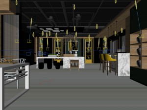 office meeting room reception hall 07 3D Model