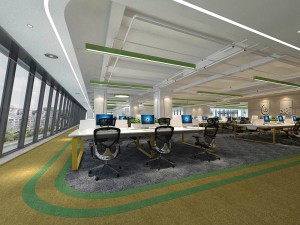 office meeting room reception hall 08 Model 3D