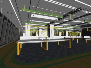 office meeting room reception hall 08 Model 3D