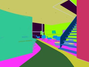 office meeting room reception hall 09 3D Model