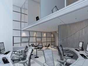 office meeting room reception hall 09 3Dモデル