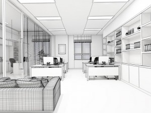 office meeting room reception hall 10 3Dモデル