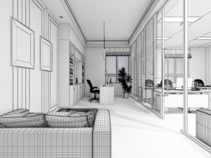 office meeting room reception hall 10 3Dモデル