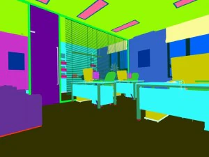 office meeting room reception hall 10 3D Model