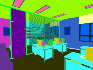 office meeting room reception hall 10 3D Model