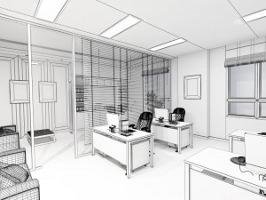 office meeting room reception hall 10 3Dモデル