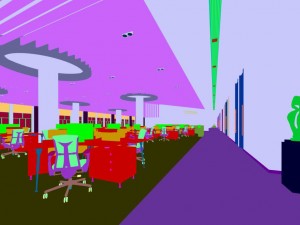 office meeting room reception hall 11 3D Model