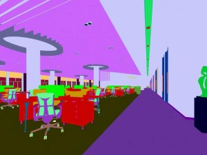 office meeting room reception hall 11 3D Model