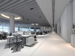 office meeting room reception hall 11 3D Model