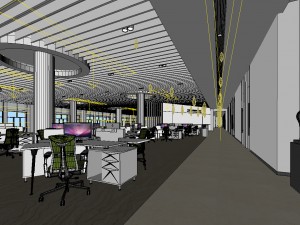 office meeting room reception hall 11 3D Model